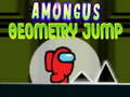 खेल Amongus Geometry Jump