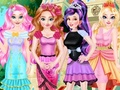 खेल Ever After High Makeover Party