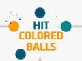 खेल Hit Colored Balls