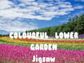 खेल Colourful Flower Garden Jigsaw
