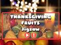 खेल Thanksgiving Fruits Jigsaw