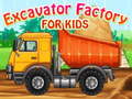 ગેમ Excavator Factory For Kids