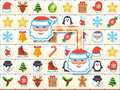 खेल Onet Winter Christmas Mahjong