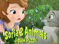 விளையாட்டு Sofia And Animals Jigsaw Puzzle