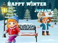 खेल Happy Winter Jigsaw 