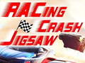 खेल Racing Crash Jigsaw
