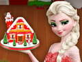 खेल Xmas Gingerbread House Cake