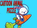 खेल Cartoon Animal Puzzle