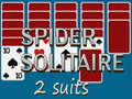 खेल Spider Solitaire 2 Suits