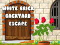 खेल White Brick Backyard Escape