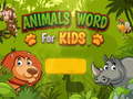 ગેમ Animals Word for kids