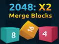 खेल 2048: X2 merge blocks