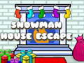 खेल Snowman House Escape