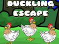 खेल Duckling Escape