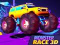 खेल Monster Race 3d