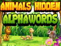 खेल Animals Hidden AlphaWords