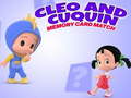 खेल Cleo and Cuquin Memory Card Match