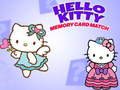 ગેમ Hello Kitty Memory Card Match