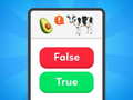 खेल True False - Quiz