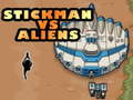 खेल Stickman vs Aliens