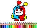खेल Back to School: OddBods Coloring Book