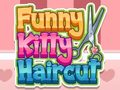 खेल Funny Kitty Haircut