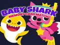 ગેમ Baby Shark Memory Card Match