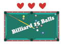खेल Billiard 15 Balls