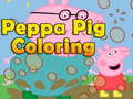 खेल Peppa Pig Coloring
