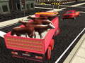 खेल Big Farm Animal Transport Truck