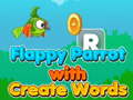 ગેમ Flappy Parrot with Create Words