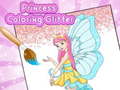 खेल Princess Coloring Glitter
