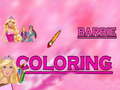 ગેમ Barbie Coloring 