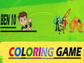 खेल Ben 10 Coloring