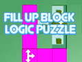 खेल Fill Up Block Logic Puzzle
