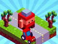 खेल Blocky Fun Roads