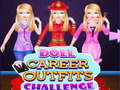 खेल Doll Career Outfits Challenge