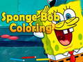 खेल Sponge Bob Coloring