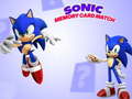 खेल Sonic Memory card Match