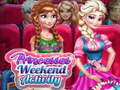 ગેમ Princesses Weekend Activities