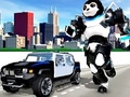 खेल Police Panda Robot 