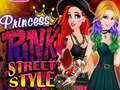 खेल Princess Punk Street Style Contest