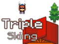 ગેમ Triple Skiing 2D