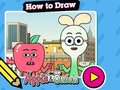खेल How to Draw: Apple and Onion
