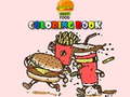 खेल Fast Food Coloring Book