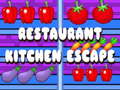 खेल Restaurant Kitchen Escape