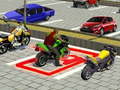 ಗೇಮ್ Superhero City Bike Parking Game 3D