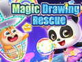 खेल Panda Magic Drawing Rescue
