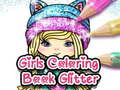 खेल Girls Coloring Book Glitter 