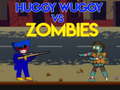 खेल Huggy Wuggy vs Zombies